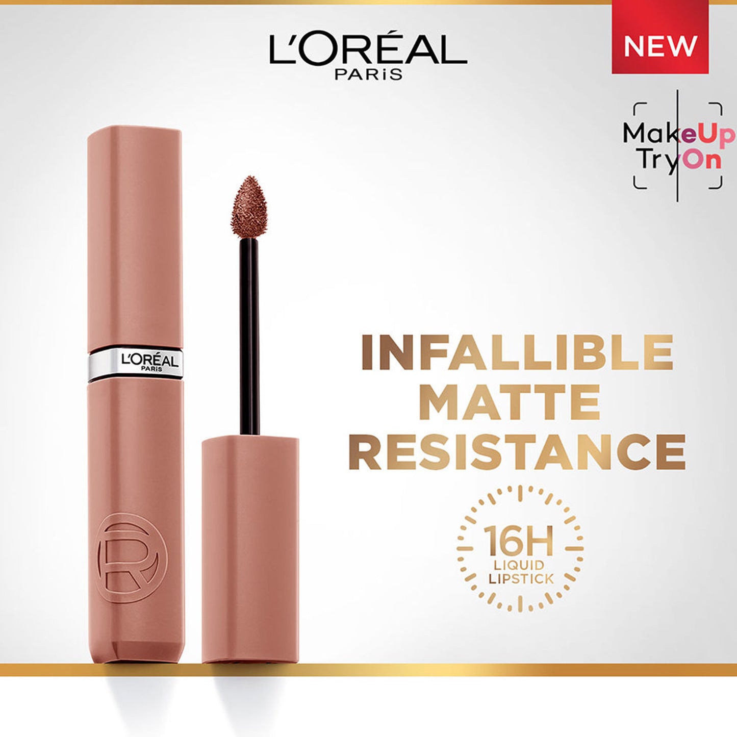 LOreal Paris Infallible Matte Resistance Lipstick, Transfer Resistant Formula - Lazy Sunday 150 - 105 Breakfast In Bed