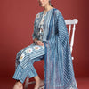 Dhiyona IE Ethnic Motifs Printed Sequinned Pure Cotton Kurta with Trousers & With Dupatta