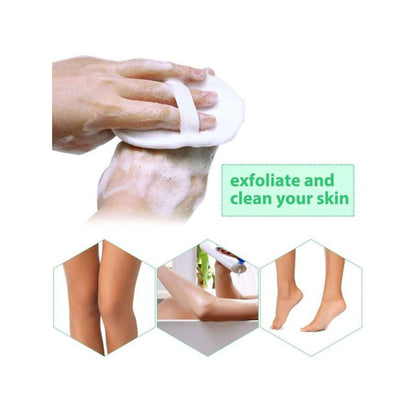 MAKEUP BY SITI Natural Bath Scrub Oval For Tan & Dead Skin Removar(Regular)