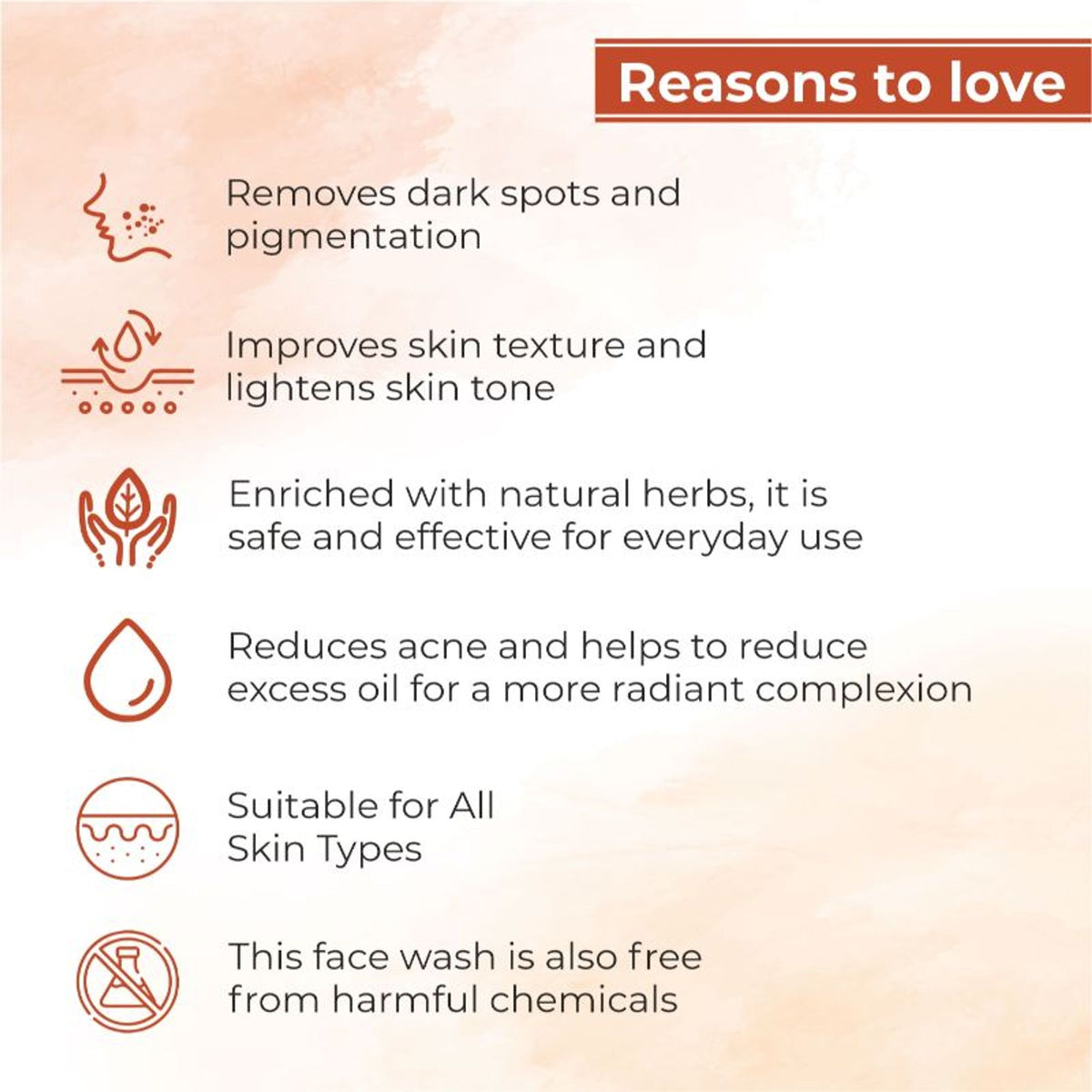 Globus Naturals Kesar Chandan face wash with turmeric and coffee, showing the tube packaging with ingredients listed.