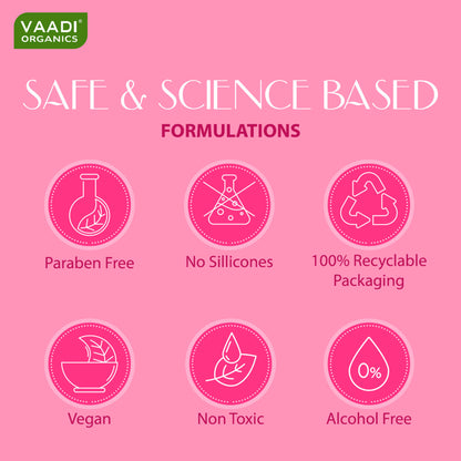 Vaadi Herbals Fairness Cream - Saffron, Aloe Vera & Turmeric Extracts - Pack Of 2