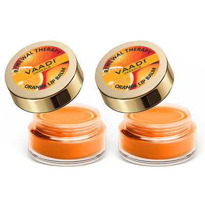 Vaadi Herbals Lip Balm - Orange (Pack Of 2)