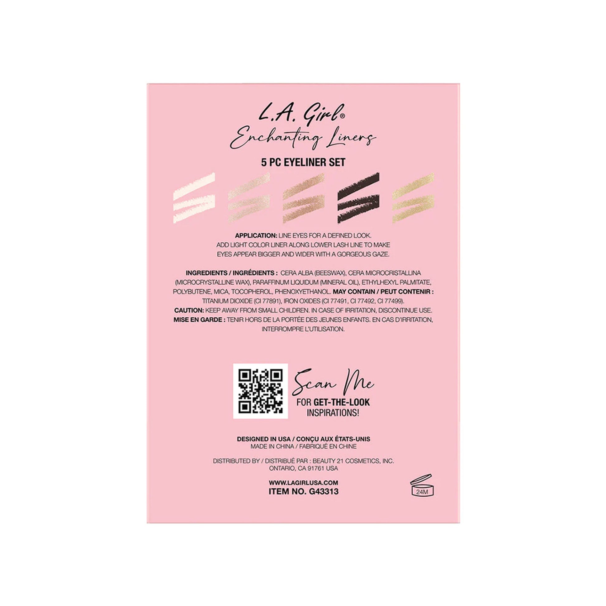 L.A. Girl Enchanting Liners Eyeliner Set