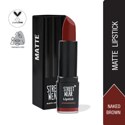 Street Wear Matte Lipstick - Naked Brown
