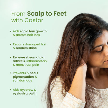 Nat Habit 100% Pure Cold Pressed Castor Oil
