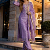 Dhiyona IE Women Ethnic Motifs Embroidered Sequinned Kurta With Trousers & Dupatta