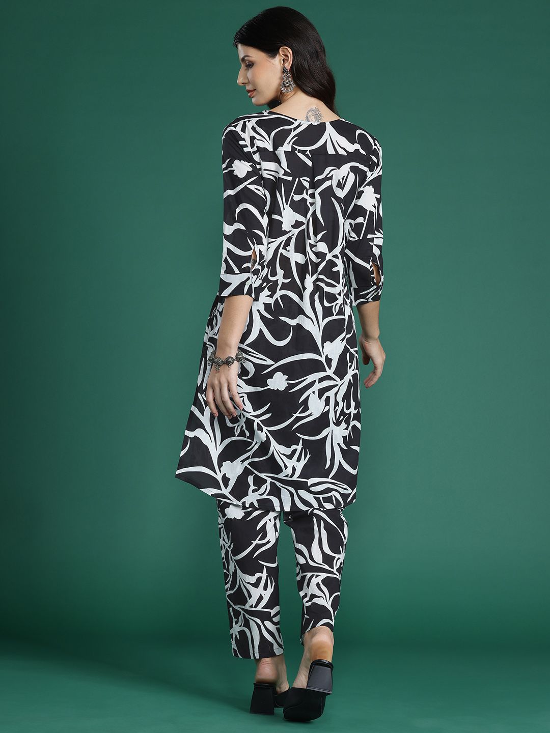 Dhiyona IE Printed Pure Cotton Co-Ords