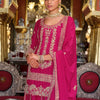 Dhiyona IE Adults-Women Woven Design Embroidered Kurta with Palazzos & Dupatta