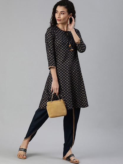 Dhiyona IE Women Kurta with Dhoti Pants