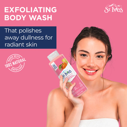 St. Ives Radiant Skin Pink Lemon & Mandarin Orange Exfoliating Body Wash
