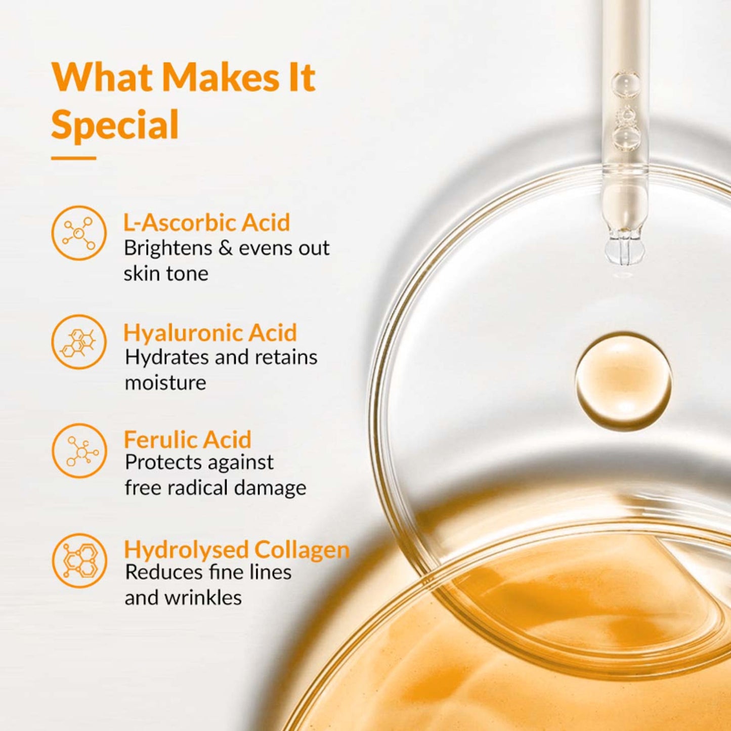 Fixderma C Enhance 25% Vitamin C Serum, Glowing, Anti Aging, Skin Brightening, Lightening Serum