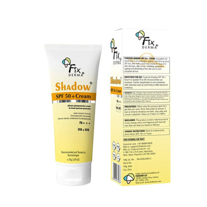 Fixderma Shadow SPF 50+ Cream To Protect Broad Spectrum