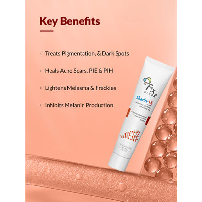 Fixderma Tranexamic Acid + 2%Kojic Acid + 1%Arbutin SKARFIX TX Face Cream For Pigmentation