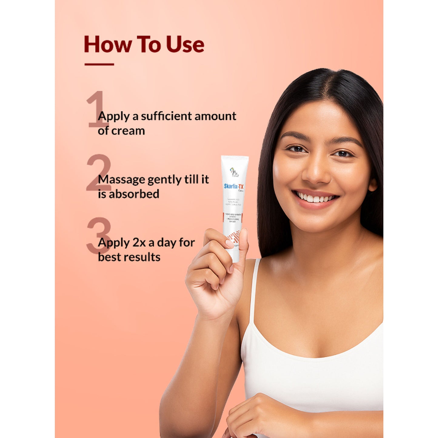 Fixderma Tranexamic Acid + 2%Kojic Acid + 1%Arbutin SKARFIX TX Face Cream For Pigmentation