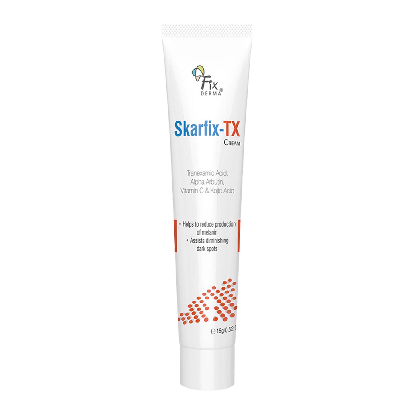 Fixderma Tranexamic Acid + 2%Kojic Acid + 1%Arbutin SKARFIX TX Face Cream For Pigmentation