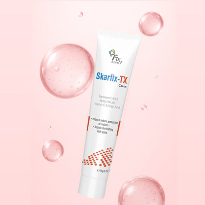 Fixderma Tranexamic Acid + 2%Kojic Acid + 1%Arbutin SKARFIX TX Face Cream For Pigmentation
