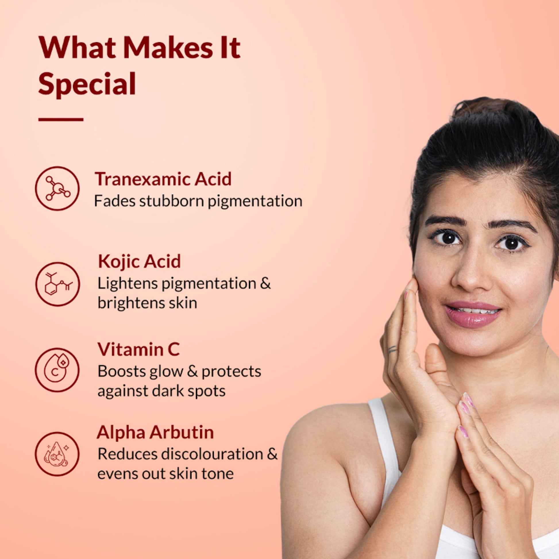 Fixderma Tranexamic Acid + 2%Kojic Acid + 1%Arbutin SKARFIX TX Face Cream For Pigmentation