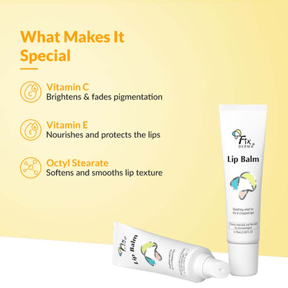 Fixderma Lip Balm For Dark And Winter Dry Lips