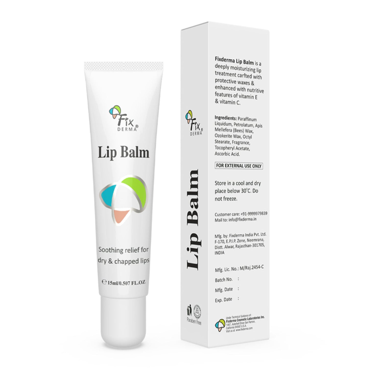 Fixderma Lip Balm For Dark And Winter Dry Lips