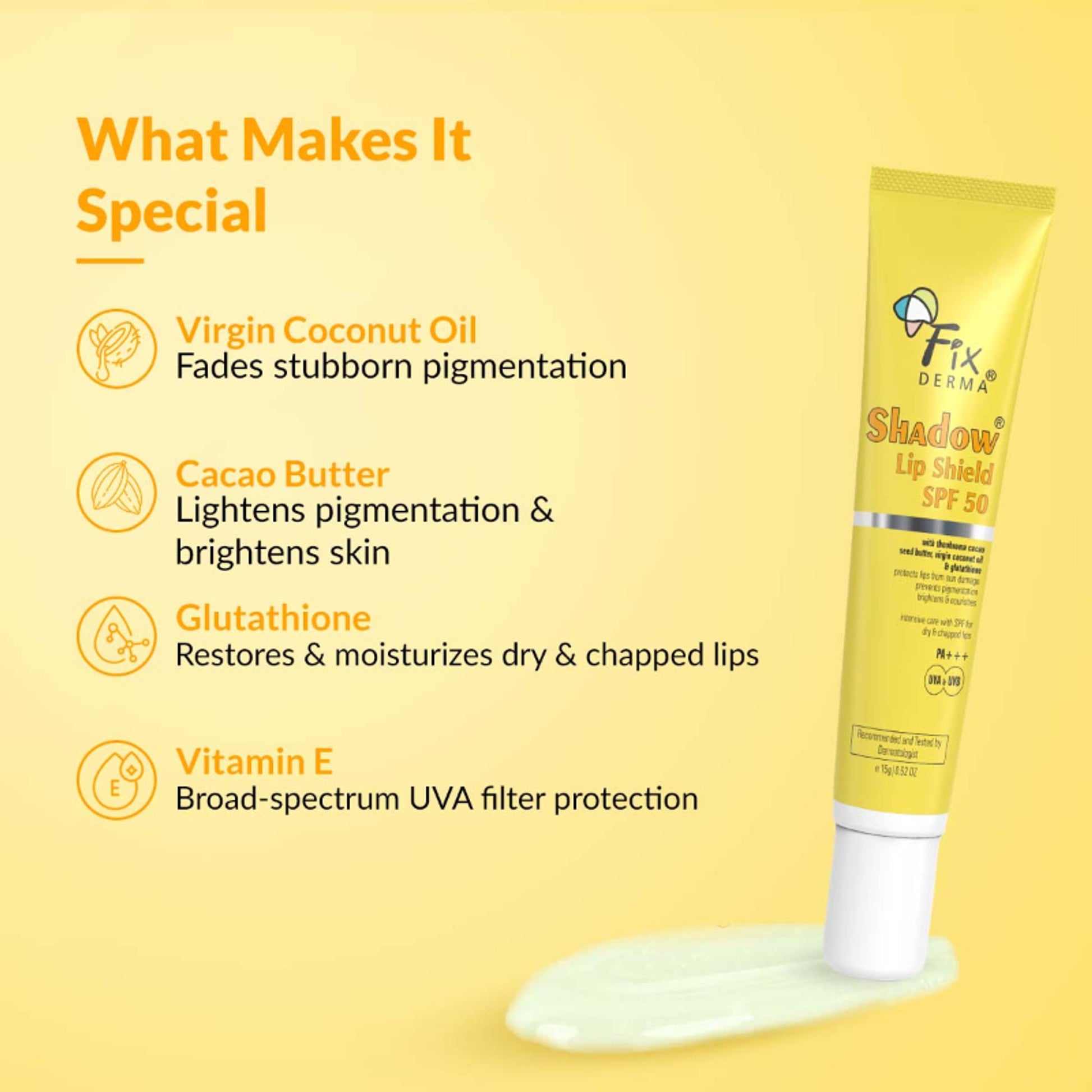 Fixderma Lip Shield SPF 50 For Lip Protection Sun Damage