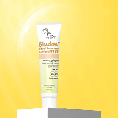 Fixderma Shadow Tinted Sunscreen Deep SPF 50 PA+++ Sunscreen - Light