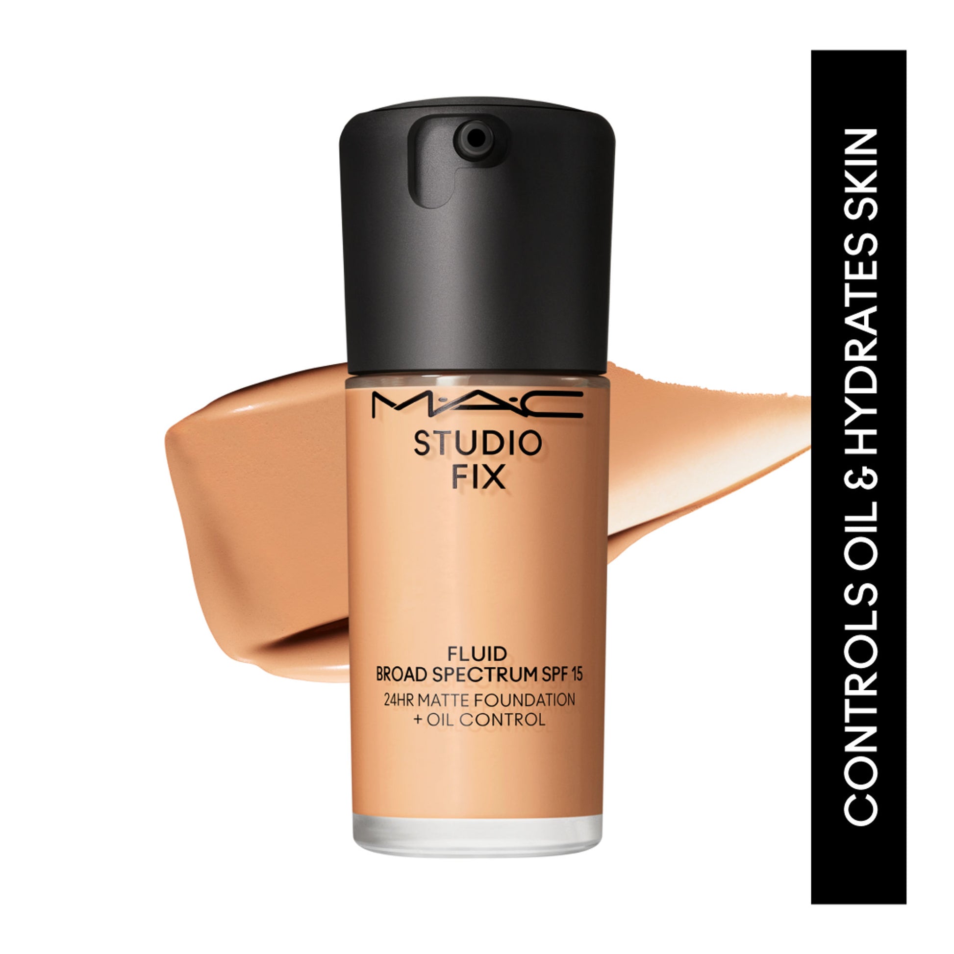 M.A.C Studio Fix Fluid SPF 15 Soft Matte Foundation With Hyaluronic Acid - NC 35