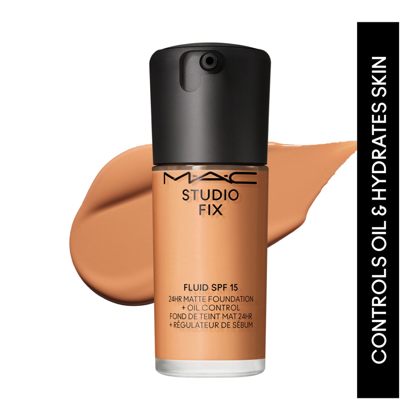 M.A.C Studio Fix Fluid SPF 15 Soft Matte Foundation With Hyaluronic Acid - NC 43.5
