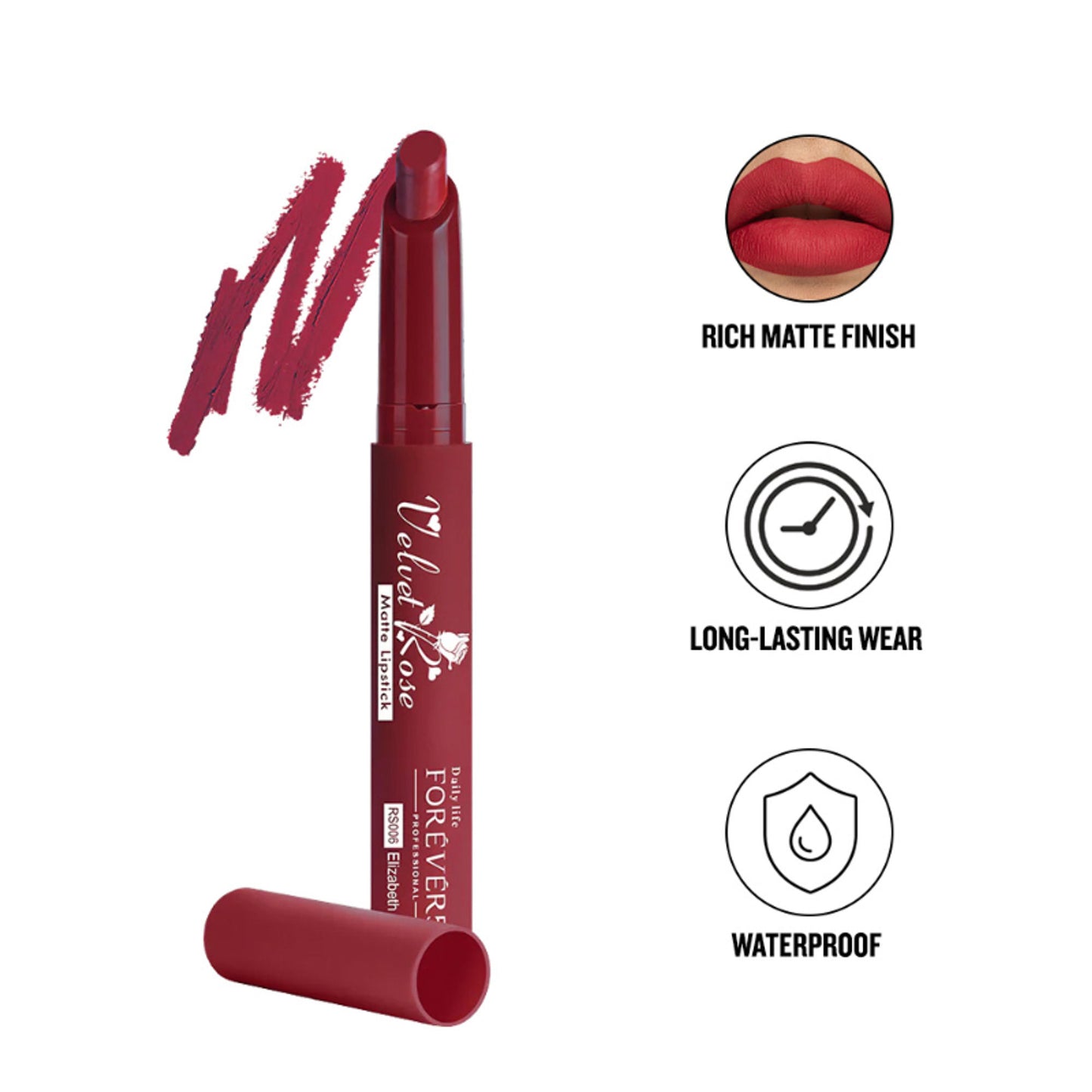 Daily Life Forever52 Velvet Rose Matte Lipstick - RS006 Elizabeth