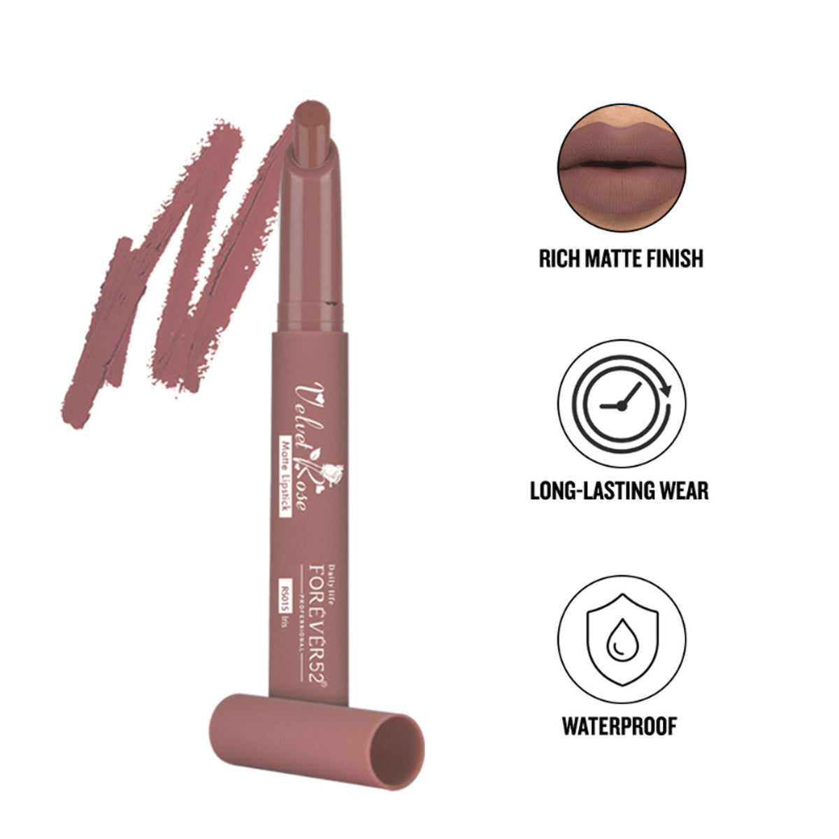Daily Life Forever52 Velvet Rose Matte Lipstick - Pansy