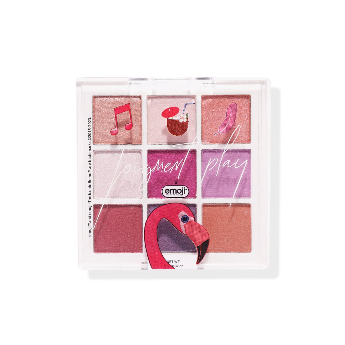 Pigment Play X Emoji Eyeshadow Palette - Flamingo Carnival
