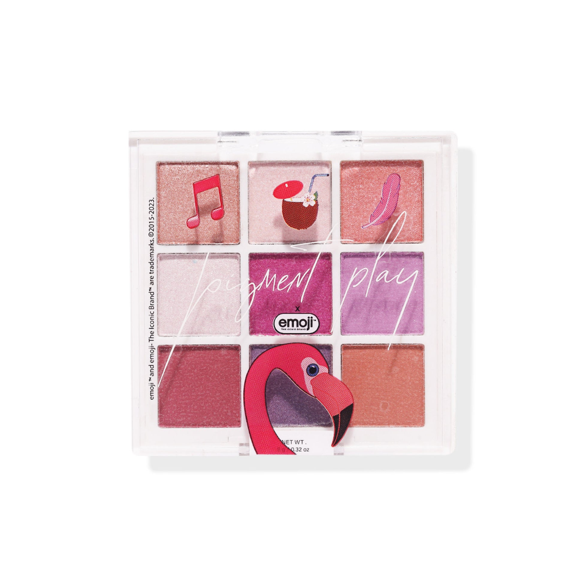 Pigment Play X Emoji Eyeshadow Palette - Flamingo Carnival