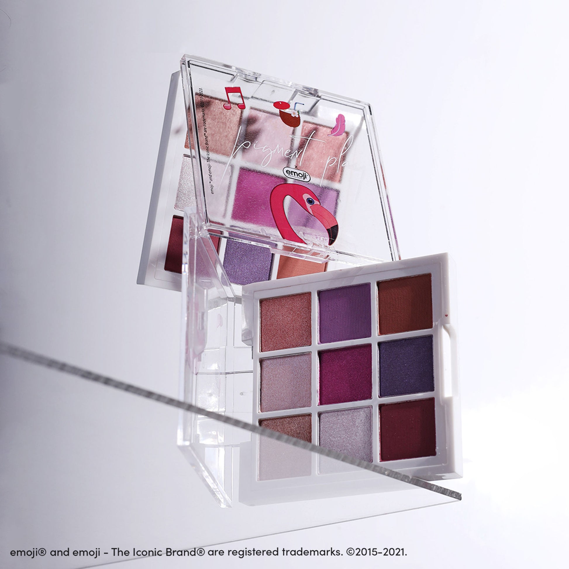 Pigment Play X Emoji Eyeshadow Palette - Flamingo Carnival