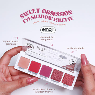 Pigment Play X Emoji Max Effects Mini Palette - Sweet Obsession