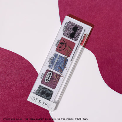 Pigment Play X Emoji Max Effects Mini Palette - Hot And Spicy