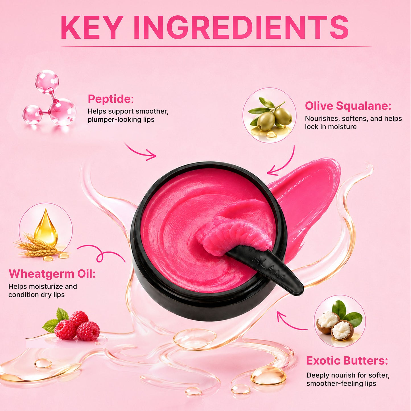 ALANNA Day Lip ButterMask, Moisturizing Daytime Lip Care, For Dark & Dry Pigmented Lips