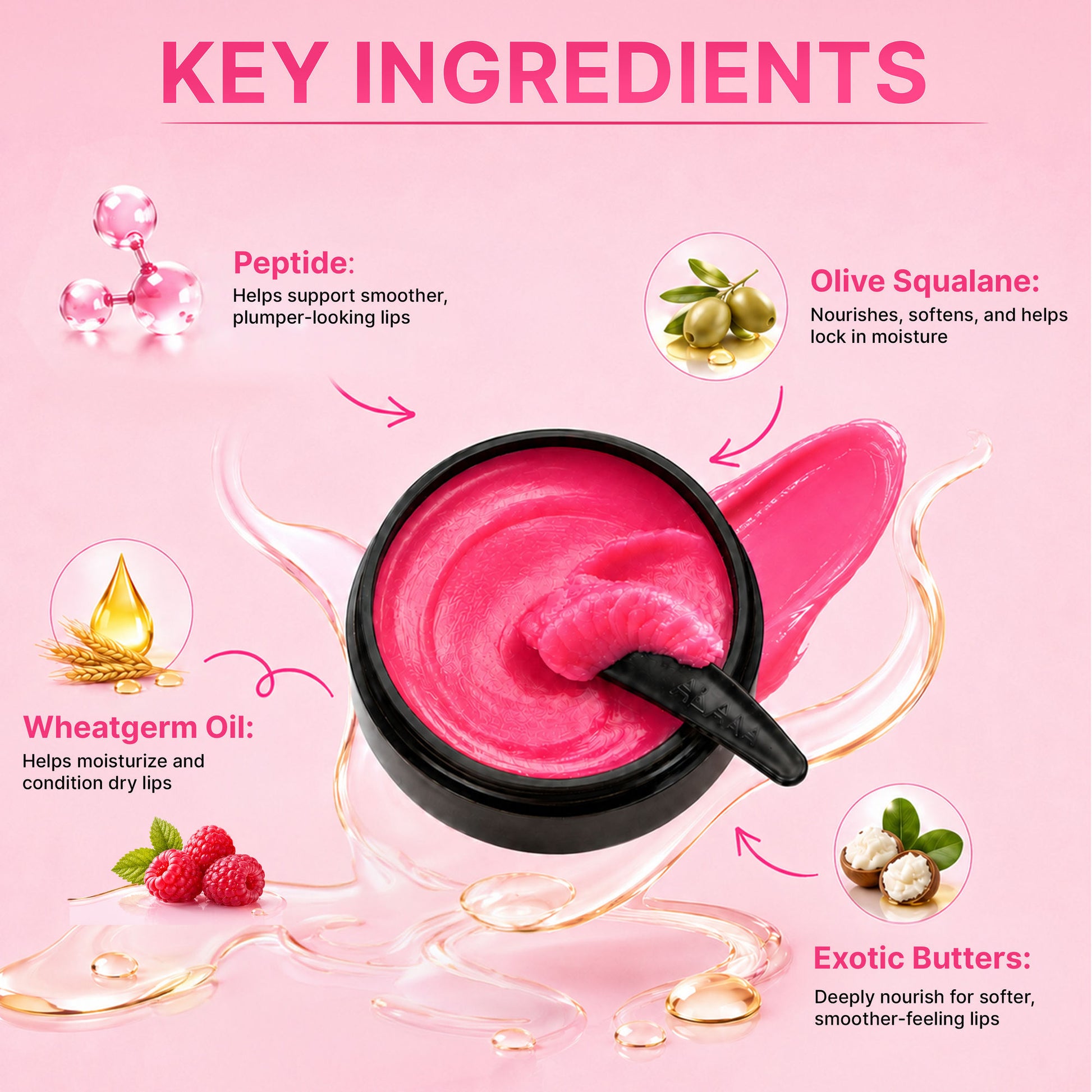 ALANNA Day Lip ButterMask, Moisturizing Daytime Lip Care, For Dark & Dry Pigmented Lips