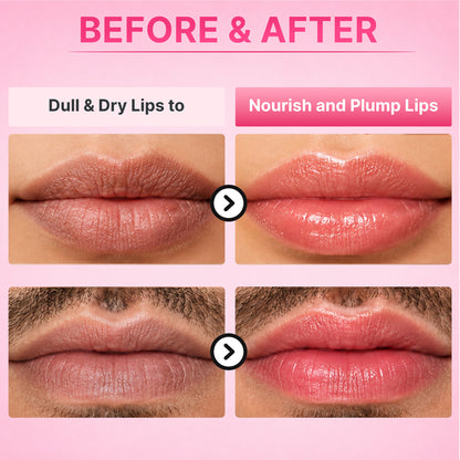ALANNA Day Lip ButterMask, Moisturizing Daytime Lip Care, For Dark & Dry Pigmented Lips