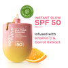 Earth Rhythm Rosy Ritual Glow Tinted Sunscreen In Vivo Tested SPF 50 PA ++++ with Vitamin C - Honey_Medium