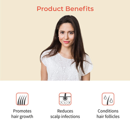 Vedix Hair Oil - Normal/Oily Scalp -Straight Hair - Ahuta Stimulating Root Hair Oil