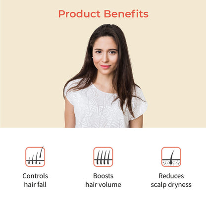 Vedix Hair Oil Dry Scalp & Straight Hair - Niryath Root Stimulating Hair Oil