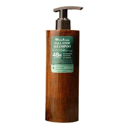 Mintree Organic Anti Hair Fall Shampoo with Ceramides&Rosemary Oil for Dry&Frizzy Hair|For Men&Women