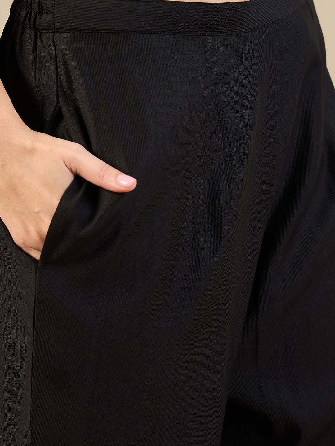 Indyancart IE A-Line Kurta With Trousers & Dupatta