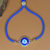 Dhiyona Thread Rakhi Greeting Card & Roli Chawal