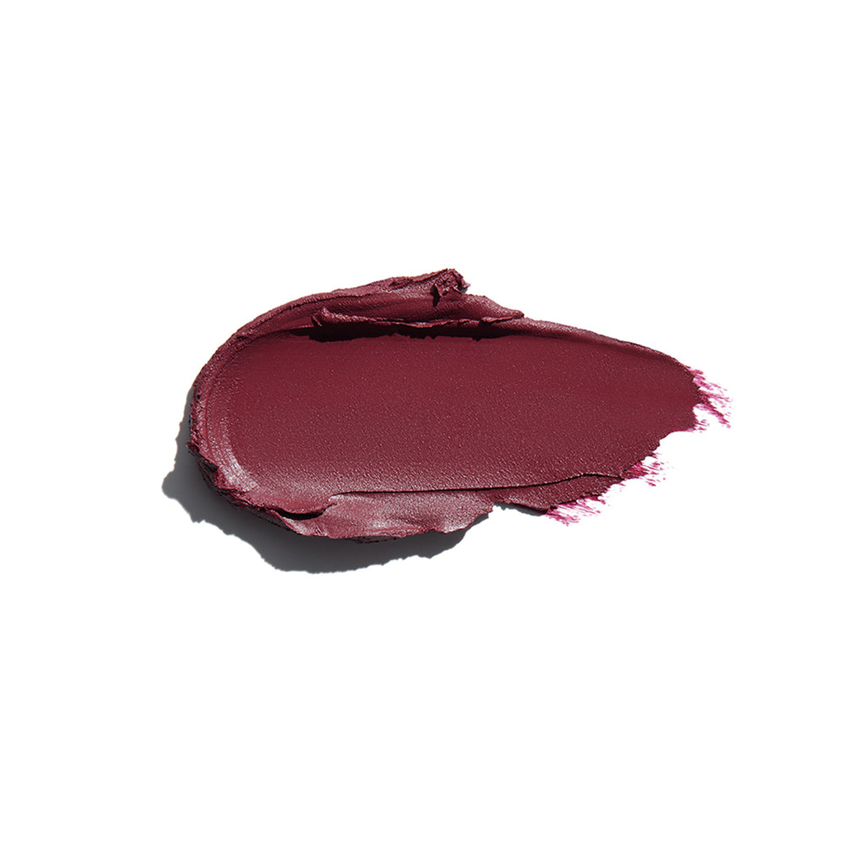 Anastasia Beverly Hills Matte Lipstick in Blackberry, deep purple shade, showing the sleek lipstick tube and color swatch.