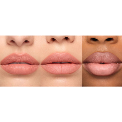 Anastasia Beverly Hills Matte Lipstick in Blush Brown showcasing a smooth, matte lipstick tube and the product label.