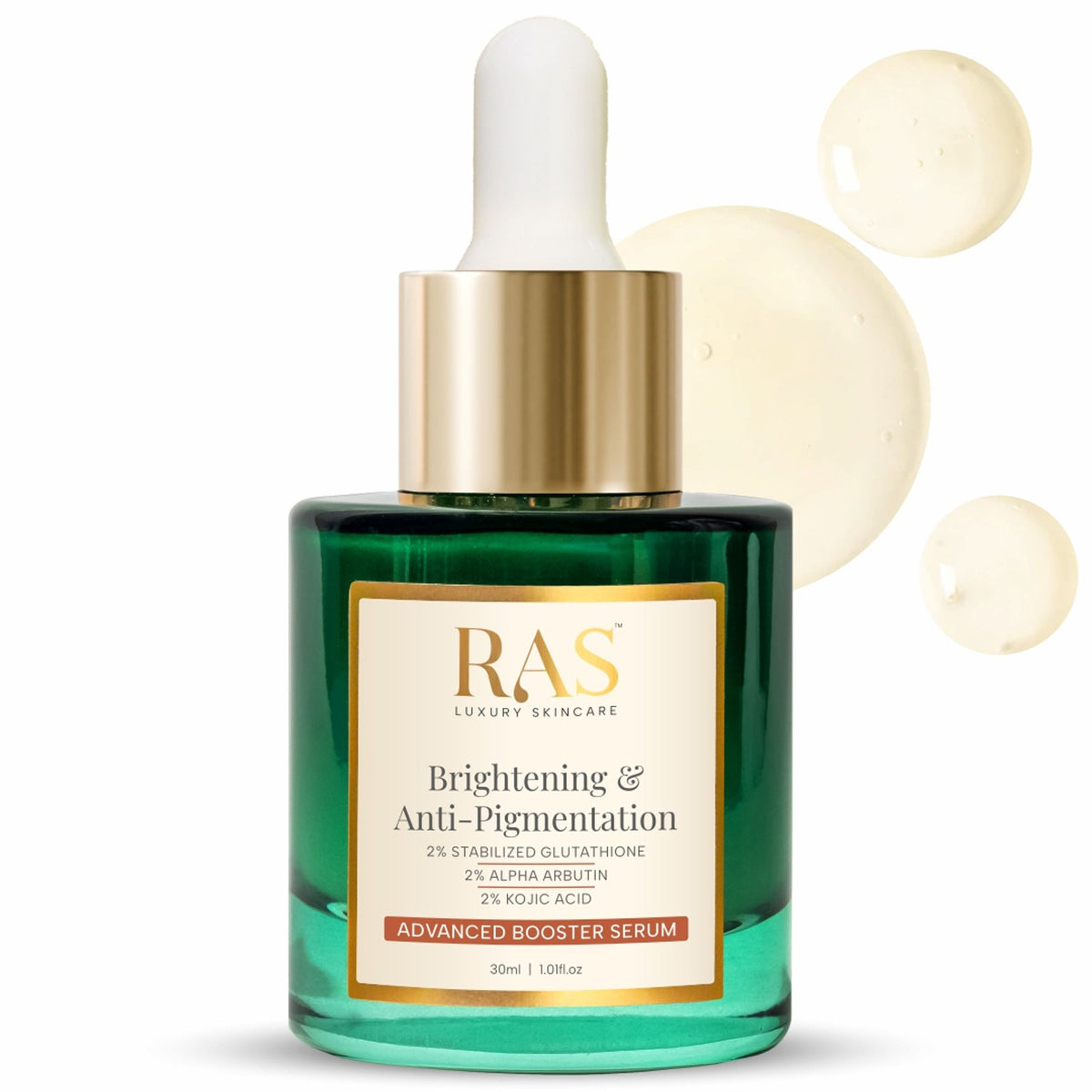 RAS Luxury Oils Brightening & Anti Pigmentation Advanced Booster Serum