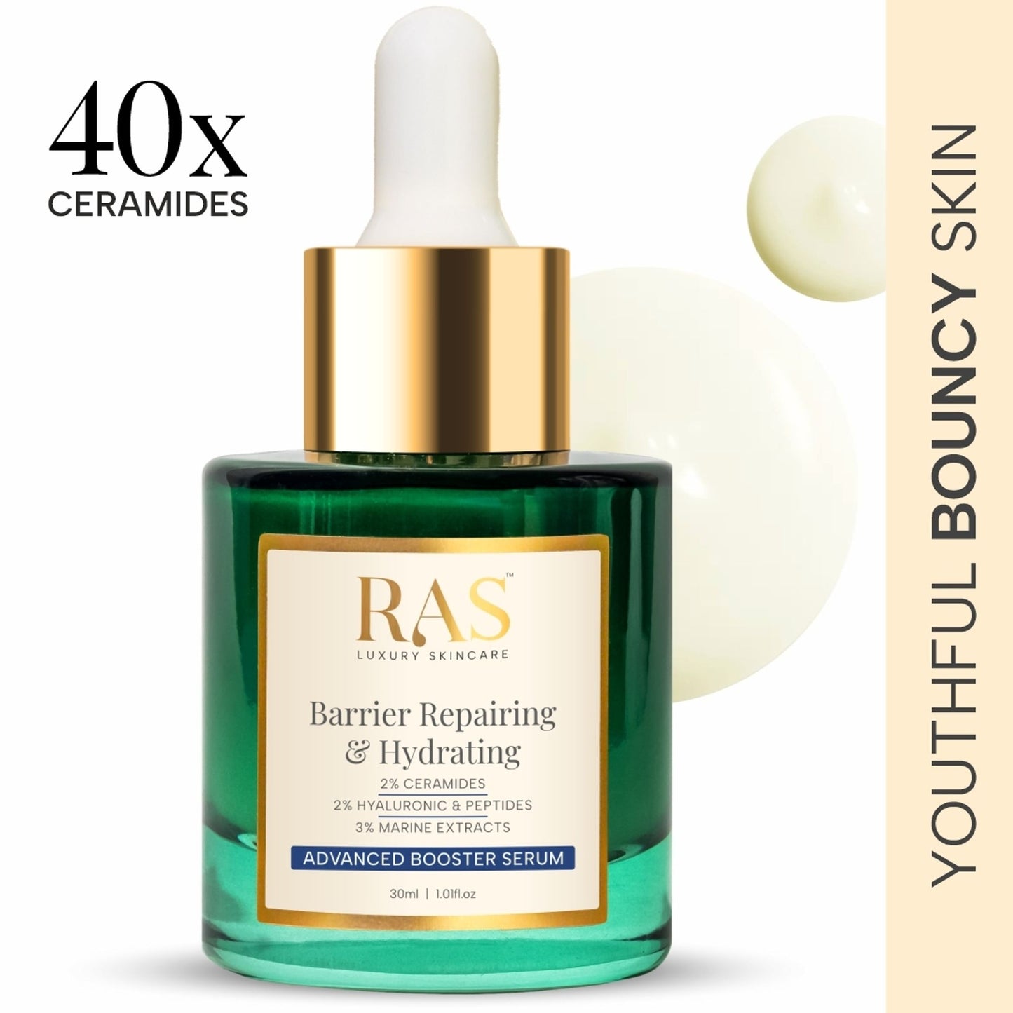 RAS Luxury Oils Barrier Repairing & Hydrating Advanced Booster Serum