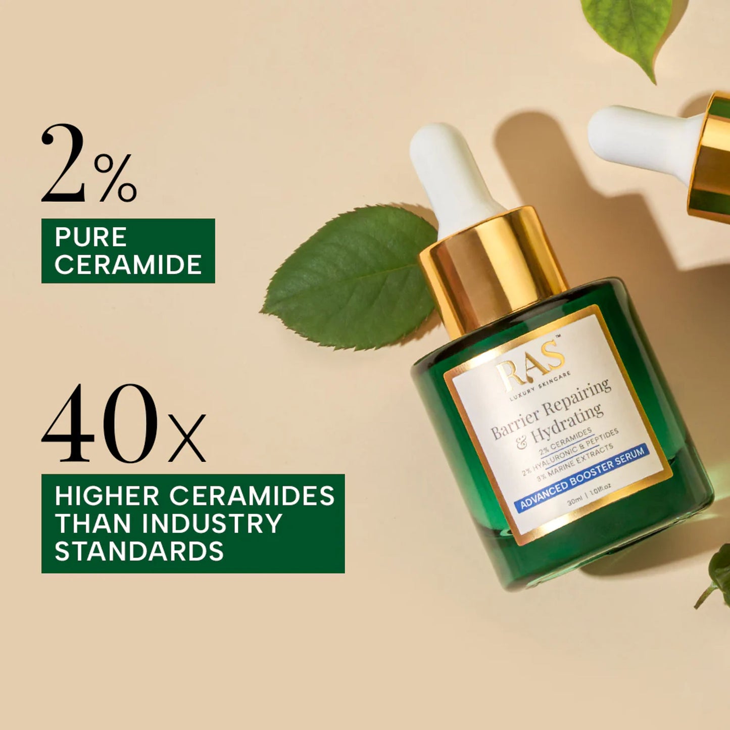 RAS Luxury Oils Barrier Repairing & Hydrating Advanced Booster Serum
