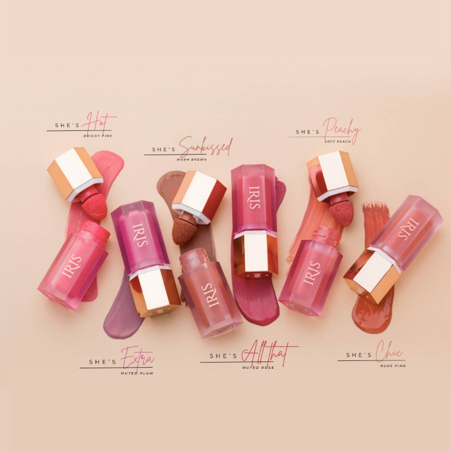 IRIS COSMETICS The Blush Edit - Blushin’ in the Sun