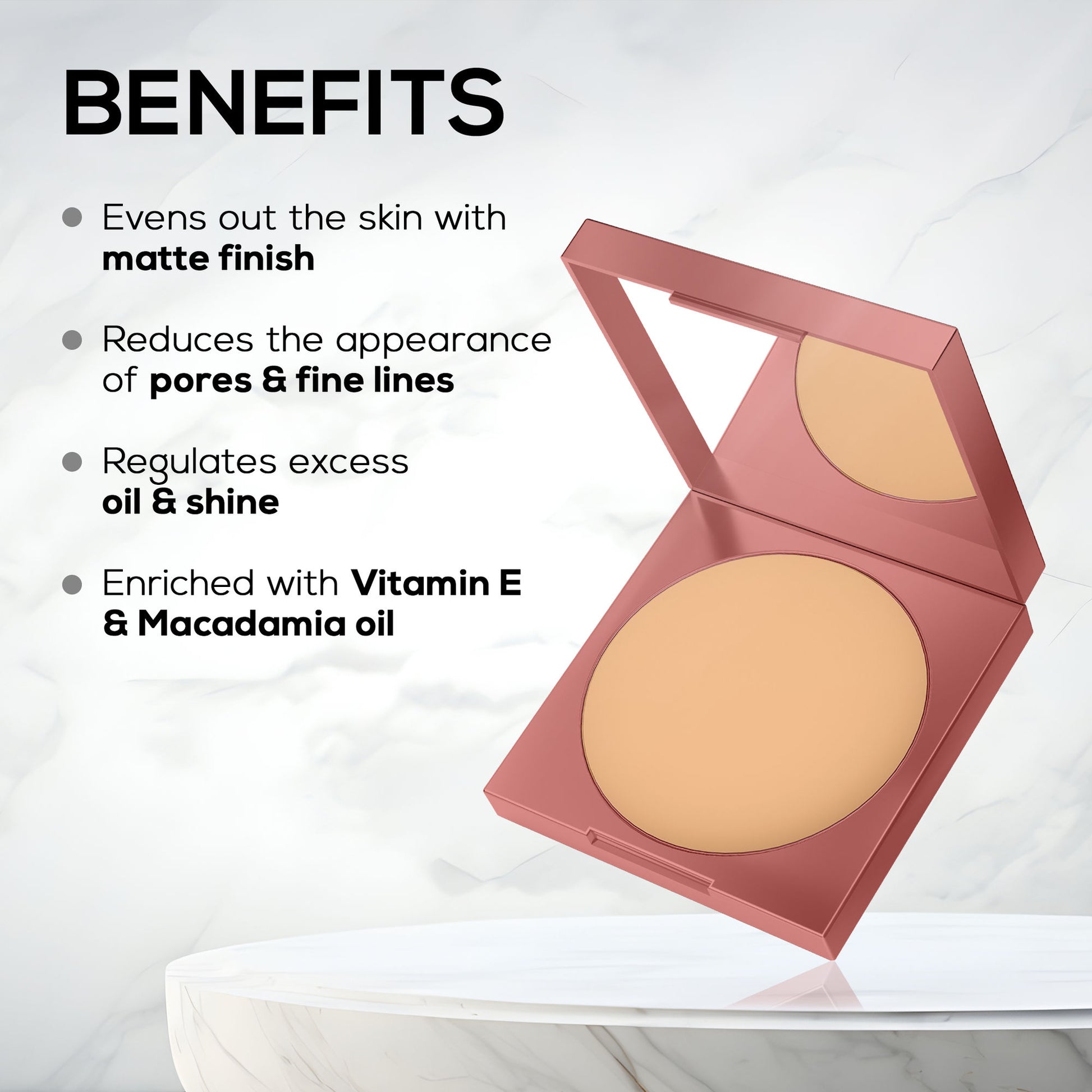 Renee Cosmetics PRO Power Puff Compact Powder - 030 Encourage